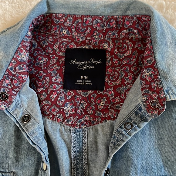 AE Denim Shirt - Picture 2 of 3